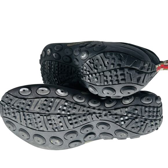 Merrell Jungle Moc 12 Black Slip-On Nubruck Leather Comfort Performance J68153 - Picture 4 of 6